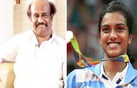 PV Sindhu, rajinikanth, Rio Olympics 2016