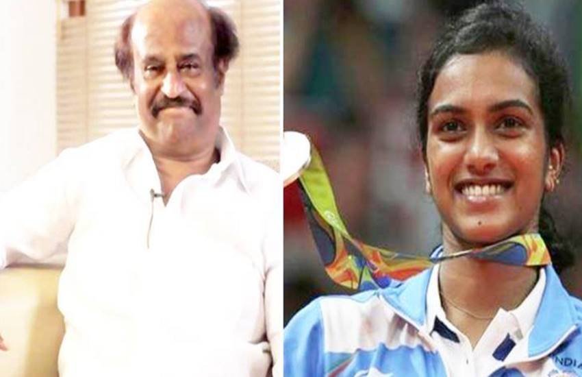 PV Sindhu, rajinikanth, Rio Olympics 2016