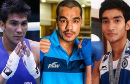 AIBA, Charles Conwell, Evaldas Petrauskas, India, London 2012 games, M C Mary Kom, Manoj Kumar, Olympics, Olympics 2016, Oscar Valdez, Rio Olympics, Robeisy Ramírez, Shiva Thapa, TeamIndia, Vijender Singh, Vikas Krishan