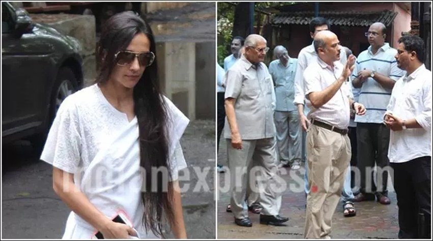 Salman Khan, Salman Khan crying, Rajjat Barjatya, Rajjat Barjatya death, Rajjat Barjatya Prayer meet, Salman cry, rajat salman, Salman crying, Rajshri, Sooraj Barjatya, Bollywood, Salman Khan news, Entertainment news, Salman news, jansatta