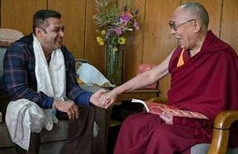 Dalai Lama, tubelight, Salman Khan, salman Iulia, ladakh, kabir khan, Iulia Vantur,