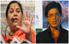 Uma bharti, shahrukh khan, detention in america, shiv sena, los angeles airport, shiv sena samaana, shahrukh khan los angeles, shahrukh khan detention