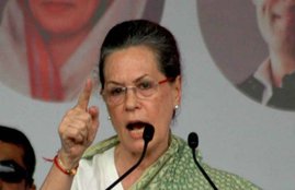 sonia gandhi, congress, roadshow