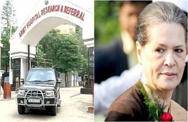 sonia gandhi, ill, hopital