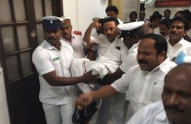 stalin, suspend, DMK