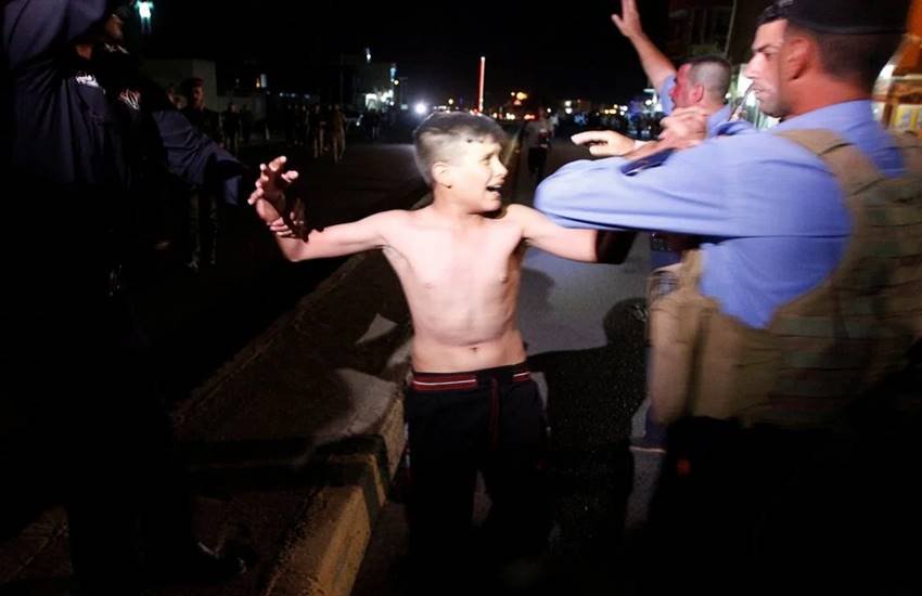 suicide vest from a distraught teen