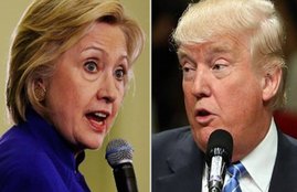 hillary clinton, donald trump