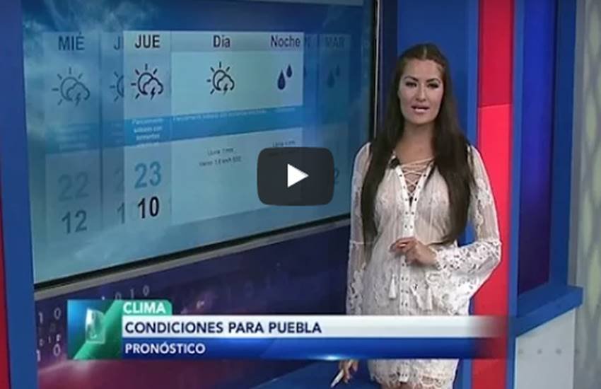 Lourdes Figueroa, weather girl