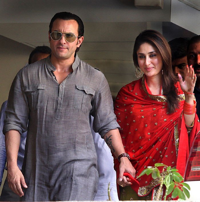 करीना और सैफ ने साल 2014 में अपने रिश्ते को नाम दिया और शादी कर ली।