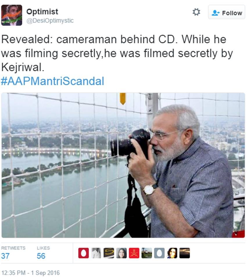 Sandeep Kumar, AAP Sex CD, Sandeep Kumar Sex CD, AAP sextape, Arvind Kejriwal, Sandeep Kumar AAP Sex Scandals, Sex scandals, Latest sex scandals, Twitter Trolls, India News, Jansatta