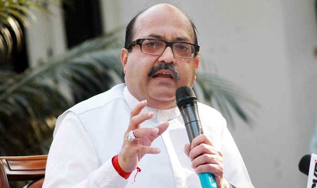 Amar Singh, Samajwadi Party, SP General Secretary Amar Singh, Mulayam Singh Yadav, Lalu Prasad Yadav, Nitish Kumar, Bihar CM, Nitish is Bihar CM due to Lalu Yadav, RJD and JDU