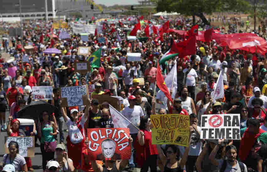 Brazil, Michel Temer, Michel Temer Brazil, Michel Temer Protest, Michel Temer News, Michel Temer latest news, dilma rousseff news