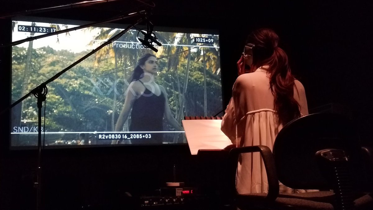 डायरेक्टर डीजे कारुसो ने ये तस्वीरें शेयर करते हुए दीपिका के लुक की तारीफ की।