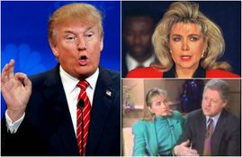 Donald Trump, Hillary Clinton, Bill Clinton, Gennifer Flowers, Bill Clinton Affairs, Bill Clinton Gennifer Flowers, US President Election, Bill Clinton Scandal, Bill Clinton Sex Life, International News, Jansatta