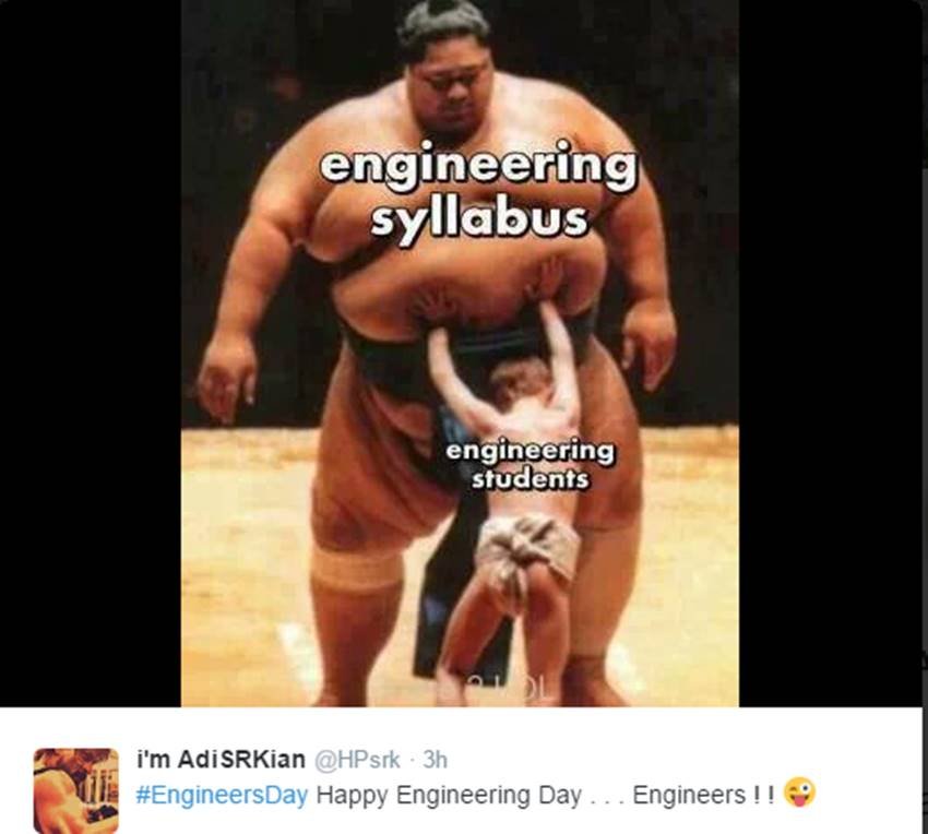Engineer Day, Engineer Day India, Engineering Jokes, Engineer Day 2016, Engineer Day in India, Twitter Jokes, Twitter Trolls, Engineer Day india 2016, happy engineer day, happy engineer day sms, happy engineer day quotes, happy engineer day messages, happy engineer day hd wallpaper, happy engineer day wishes, happy engineer day images, engineers day quotes, greetings on engineers day, Engineers Pictures, Humour, Jokes, Jansatta