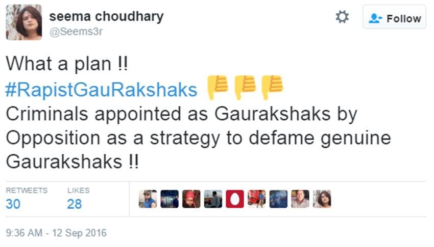 Beef, Gau Rakshak, Rape for Beef, Beef Rape, Raped for Eating Beef, RapistGauRakshak, Narendra Modi, Modi Govt, Cow Vigilants, Twitter Trends, Viral News, India news, jansatta