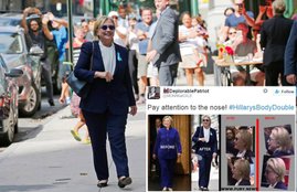 Hillary Clinton, Hillary Clinton Body Double, Donald Trump, 9/11, World Trade Center, WTC 9/11, US President Elections, Viral News, Twitter Trends, Social media, International News, Jansatta