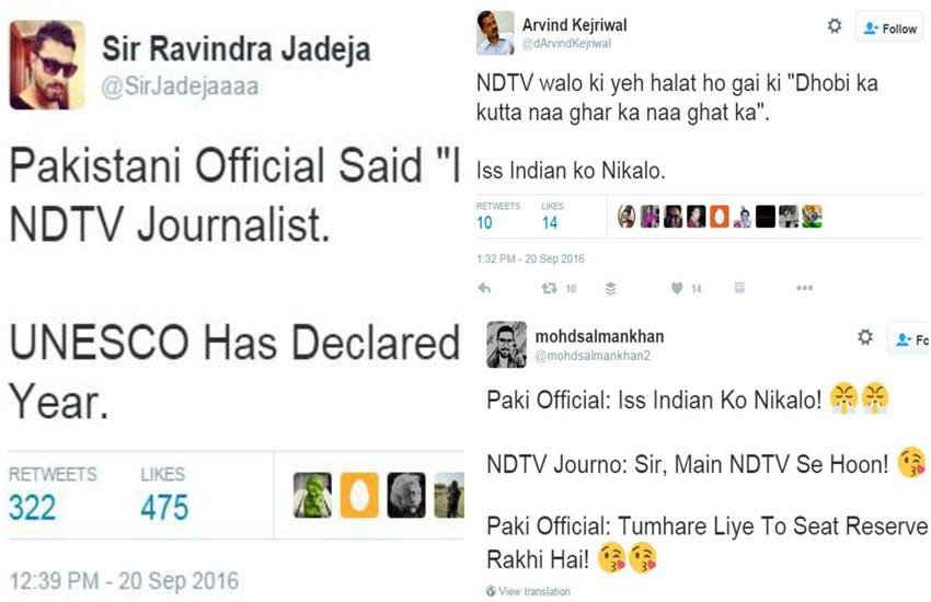 is indian ko bahar nikalo, NDTV journalist,UN General Assembly