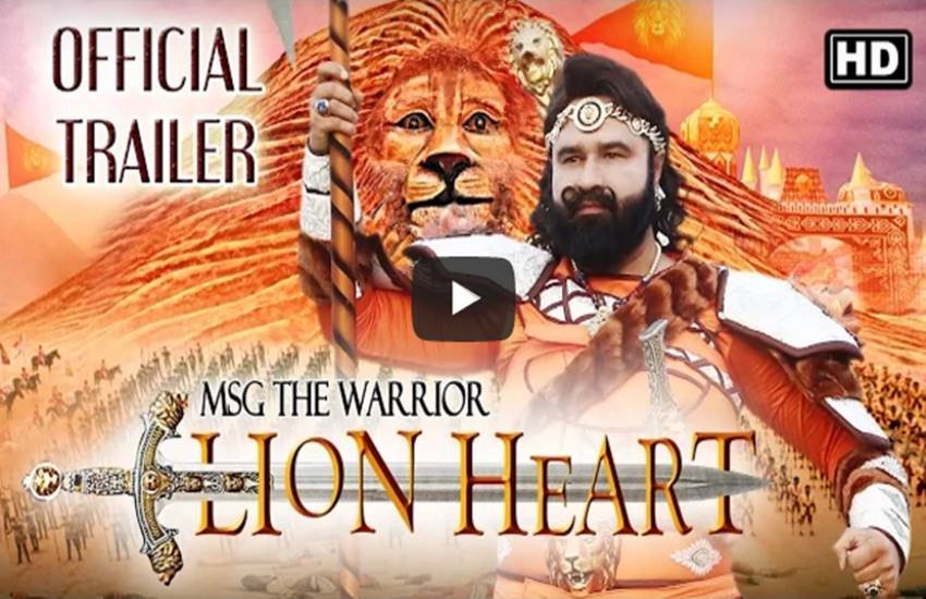 MSG the warrior lionheart trailer, Gurmeet Ram Rahim Singh, MSG the warrior lionheart
