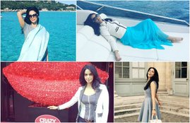 Mallika Sherawat, Mallika Sherawat Hot, Mallika Sherawat Sexy, Mallika Sherawat France Tour, Mallika Sherawat Yoga, Mallika Sherawat Instagram, Ranveer Singh, Bipasha Basu, Karan Singh Grover, Malaika Arora Khan, Parineeti Chopra, Asin, Ileana D'Cruz, Bollywood travles, Bollywood actress, entertainment news, entertainment Gallery, jansatta