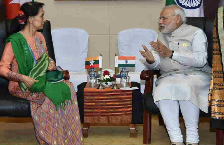 aung san suu kyi, Narendra Modi, Modi meet suu kyi, Asean Summit 2016, EAS Summit 2016, Narendra Modi aung san suu kyi, aung san suu kyi News, aung san suu kyi latest news