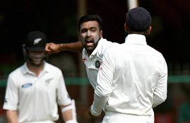 Ravichandran Ashwin, test Wickets, R Ashwin Record, Harbhajan Singh, Fastest 200 test wickets, Dennis Lillee, Waqar Younis, Dale Steyn, IND vs NZ, Cricket records, Cricket score, india news, sports news, jansatta