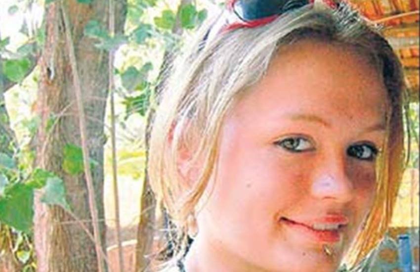 Scarlett Keelings,Goa Anjuna beach