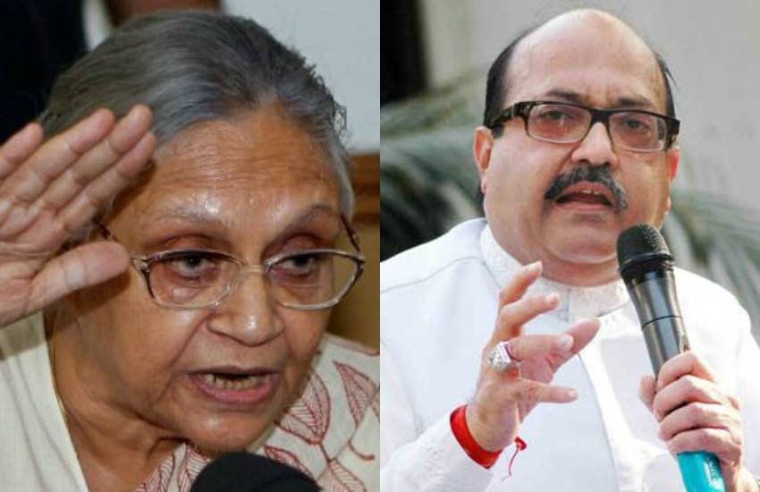 Sheila Dixit, Amar Singh, Brahmin, UP Elections 2017, Punjabi Woman, UP Polls 2017, India News, Hindi news, Jansatta Sheila Dixit, Amar Singh, Brahmin, UP Elections 2017, Punjabi Woman, UP Polls 2017, India News, Hindi news, Jansatta