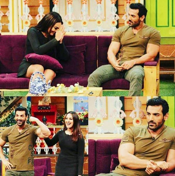 sonakshi sinha, john abrahim, john ibrahim, kapil sharma, Tahir Raj Bhasin, the kapil sharma show, force 2, force 2 promotion, force 2 star cast, force 2 release date, sonakshi sinha photos, sonakshi sinha in force 2, john abrahim force 2, force 2 villain name, force 2 teaser, force 2 trailer, bollywood news, entertainment news