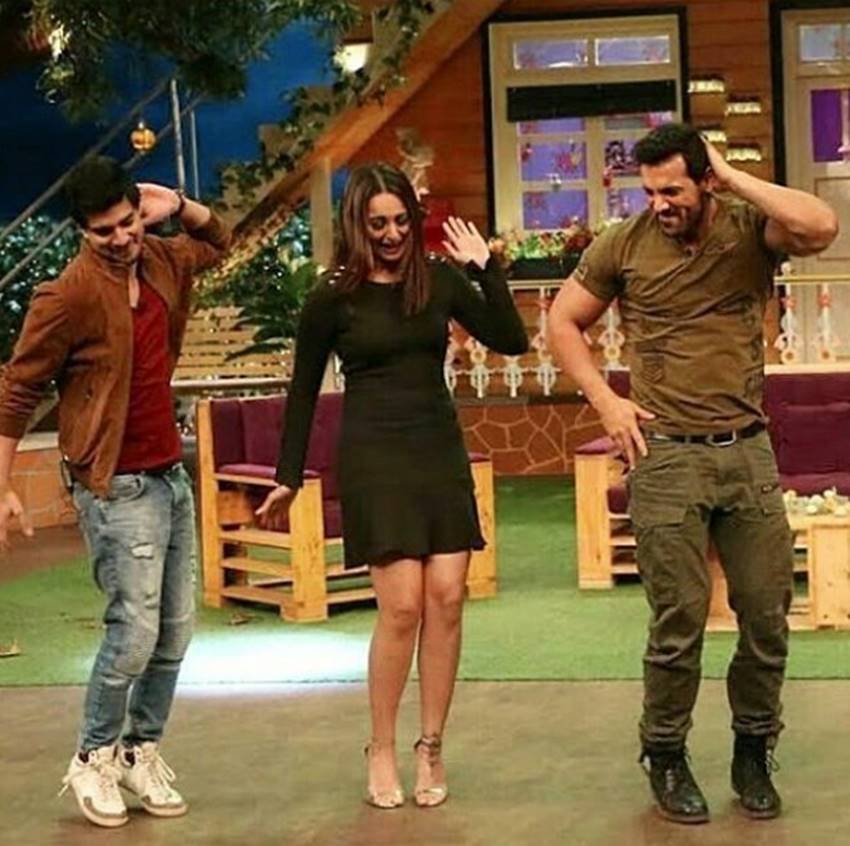 sonakshi sinha, john abrahim, john ibrahim, kapil sharma, Tahir Raj Bhasin, the kapil sharma show, force 2, force 2 promotion, force 2 star cast, force 2 release date, sonakshi sinha photos, sonakshi sinha in force 2, john abrahim force 2, force 2 villain name, force 2 teaser, force 2 trailer, bollywood news, entertainment news