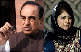 Subramaniyan Swamy, Mehbooba Mufti, Kashmir Unrest, PDP-BJP, Jammu and kashmir, Kashmir Violence, Rajnath Singh, Narendra Modi, Amit Shah, India news, Jansatta