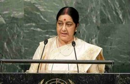 Sushma Swaraj, un general assembly, Pakistan Nawaz Sharif, Sushma Swaraj UN, Sushma Swaraj vs Nawaz Sharif, Sushma Swaraj pakistan, Sushma Swaraj Speech, Live Sushma Swaraj