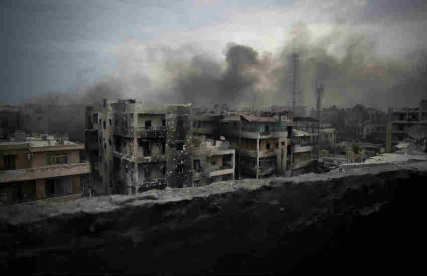 Syria Air Strikes, North Syria Attack, Syria Jihadis, Syria latest news, Syria hindi news