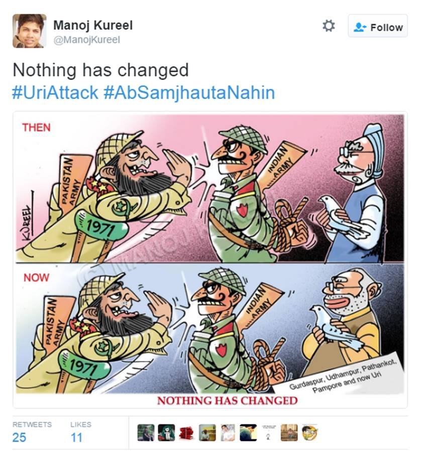 Uri Attack, Terror Attack, India Reply to Terror, Terrorism, Twitter trolls, Social Media, Political Class, Nation, AbSamjhautaNahin, Twitter Trends, Viral News, Trending News, Funny Tweets, Humour, Jansatta