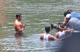 ajay devgn, singham, shooting, bollywood shooting