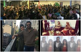 ajay devgan, ajay devgn, kajol devgn, shivaay, shivaay movie release, ajay devgn and kajol, kajol facebook, ajay and kajol sanfransisco, ajay and kajol facebook office, shivaay promotion, ajay devgn promoting shivaay, shivaay poster, shivaay photos, ajay devgn with kajol, shivaay songs, shivaay teaser, shivaay har har har, entertainment news, bollywood news