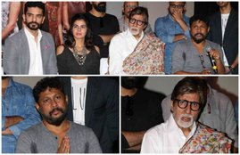 Amitabh Bachchan, Pink, Pink Movie, Navya Naveli Nanda, Aaradhya Bachchan, Big B, Big B pink, Amitabh Bachchan Pink, Amitabh bachchan pink movie, amitabh bachchan granddaughter, Pink movie promotion, Amitabh Bachchan Pink photos, Big B Pink photos, Big B photos, Amitabh Bachchan justice katju, Big B shoojit sircar, Navya Naveli Photos, Amitabh Bachchan Navya Naveli, Enetrtainment news, Bollywood