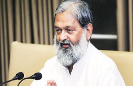 anil vij, haryana minister anil vij, anil vij controversy, stinking dogs, anil vij remark, haryana news, anil vij news
