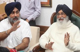 punjab, prakash singh badal, z plus security, sukhbir badal, bikram singh majithia, security cover for badal, badal family