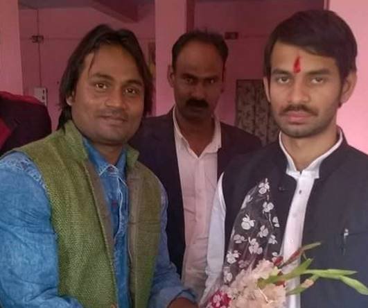 tej pratap yadav, Mohammad Kaif, photo
