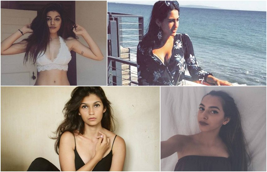 Saif Ali Khan daughter, Sara Ali Khan, Kareena Kapoor Khan, Deepak Tijori daughter, Samara Tijori, Sridevi daughter, Jhanvi Kapoor, Khushi Kapoor, Anurag Kashyap daughter, Aaliyah Kashyap, Shah Rukh Khan daughter, Suhana, Jackie Shroff's daughter Krishna Shroff, Pooja Bedi daughter, Aalia Eff, Amitabh Bachchan granddaughter, Shweta Nanda, Navya Naveli Nanda, Mithun Chakraborty, Dishani Chakraborty, Photos, Entertainment News