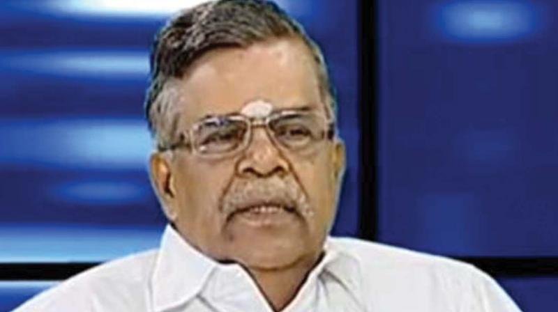 BJP के वरिष्ठ नेता गणेशन BJP के वरिष्ठ नेता गणेशन