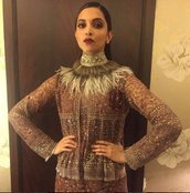"Deepika Padukone, Sabyasachi Mukherjee, Giant International awards, Mumbai, Sabyasachi Creation