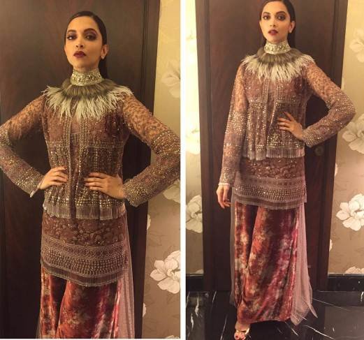 "Deepika Padukone, Sabyasachi Mukherjee, Giant International awards, Mumbai, Sabyasachi Creation