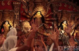 calcutta high court, durga puja, durga puja idol immersion, moharram, tazia moharram, india news, latest news