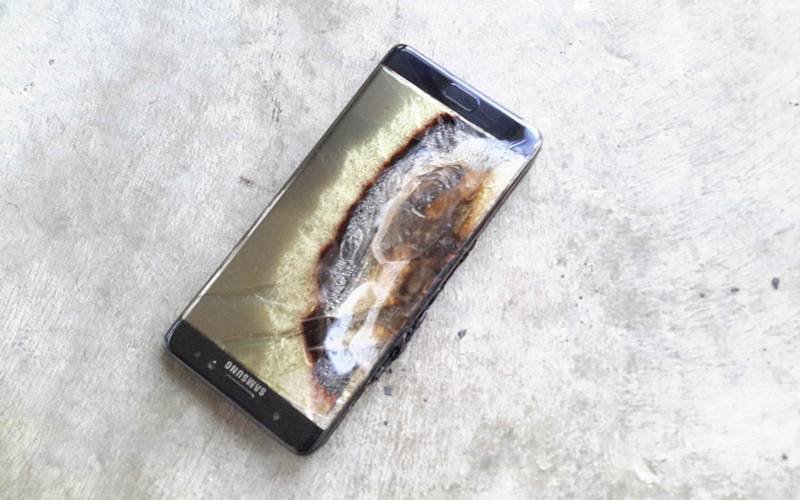 Samsung Note-7 की बैटरी रिचार्जिंग सीमा को कम रखेगी, ताकि फटने से कम हो नुकसान