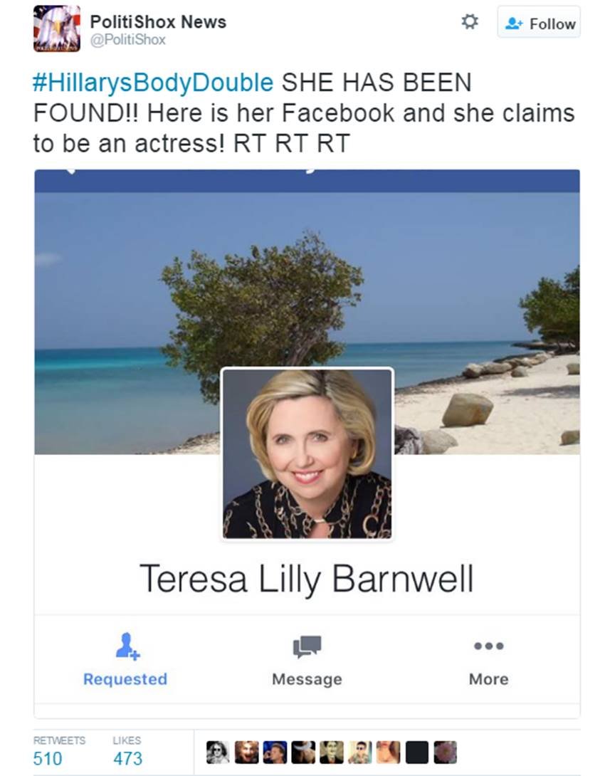 Hillary Clinton, Hillary Clinton Body Double, Donald Trump, 9/11, World Trade Center, WTC 9/11, US President Elections, Viral News, Twitter Trends, Social media, International News, Jansatta