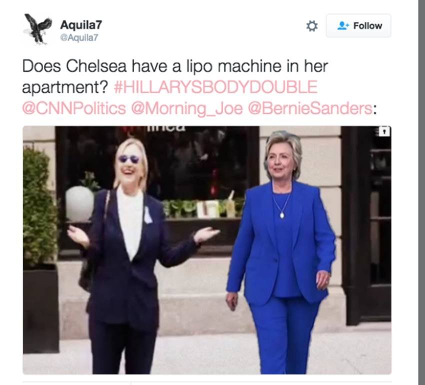 Hillary Clinton, Hillary Clinton Body Double, Donald Trump, 9/11, World Trade Center, WTC 9/11, US President Elections, Viral News, Twitter Trends, Social media, International News, Jansatta