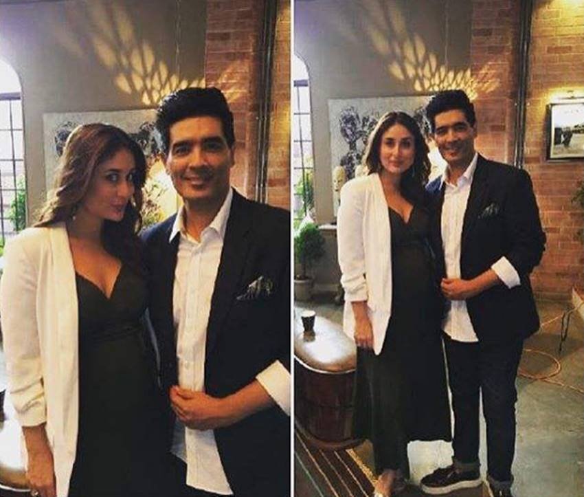 Kareena Kapoor baby bump pics, Kareena Kapoor Khan, Kareena Kapoor latest, Kareena Kapoor pregnant, Manish Malhotra, Kareena Kapoor Vogue shoot