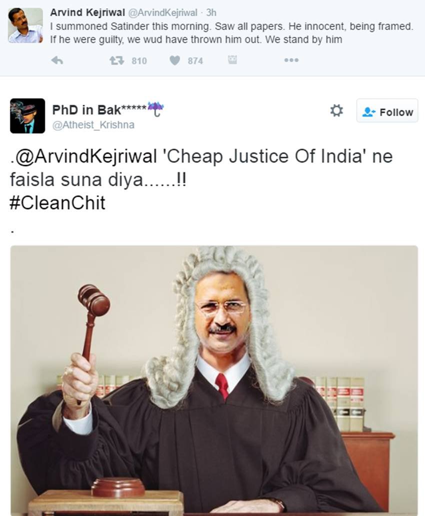 Arvind Kejriwal, Satyendra jain, AAP Hawala Case, Satyendra jain Hawala case, Arvind Kejriwal Trolled, AAP Ministers, AAP MLA, Trending News, Viral Story, India news, Jansatta